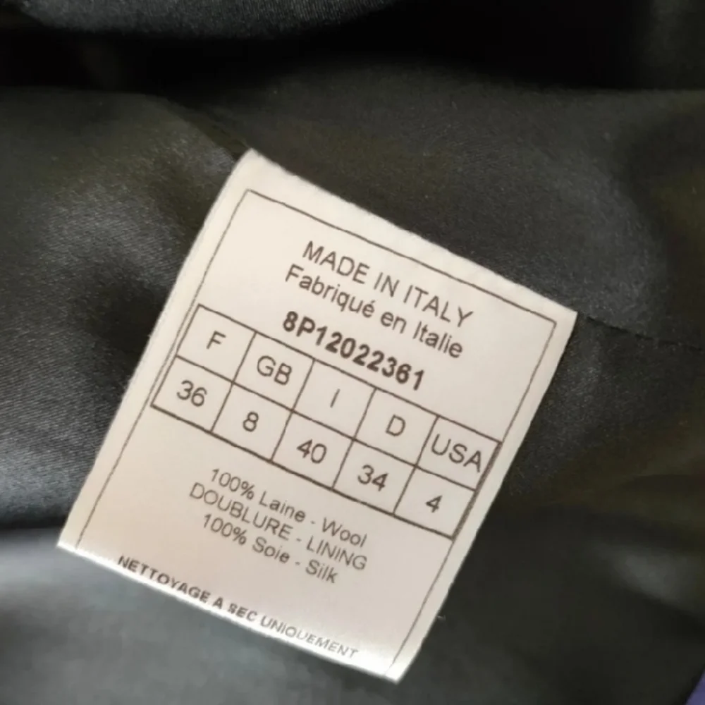 Dior Black and Tan Blazer